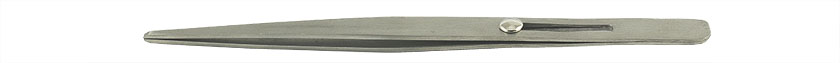 Value-Tec 667.MS robuste Pinzette für industrielle Zwecke, Typ 667, feststellbar, gerade,stumpfe Spitzen, 165 mm, magnetisch, Edelstahl